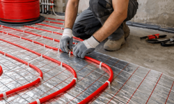 Монтаж теплого пола